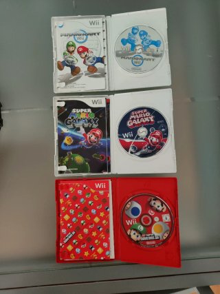 Consolle Nintendo Wii con giochi Mario Bros