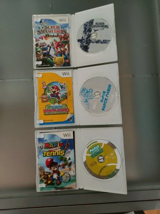 Consolle Nintendo Wii con giochi Mario Bros