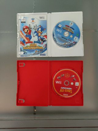 Consolle Nintendo Wii con giochi Mario Bros