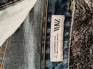 Pantalones cortos vaqueras Zara mujer T.44