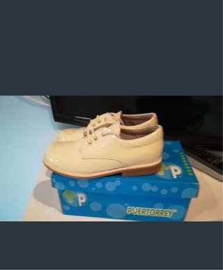 Zapatos comunión blancos PUERTORREY