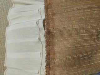 Cortinas finas  marrones