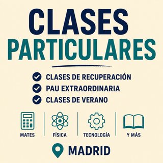 Clases Matemáticas, Física, Tecnología...