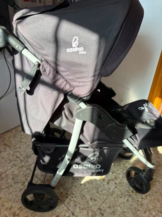 Silla de paseo negra