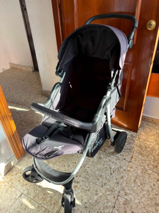 Silla de paseo negra