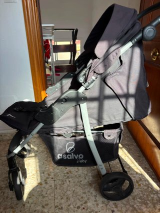 Silla de paseo negra