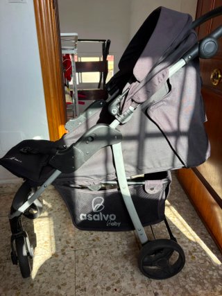 Silla de paseo negra