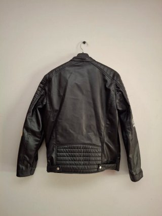 Giubbotto motociclista nero P&B