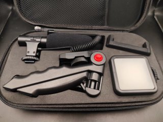 Kit Microfone Condensador c/ Braço Articulado