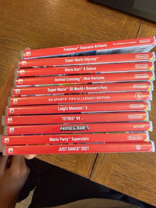 Lote 11 Giochi Nintendo Switch