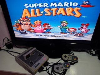 Super Nintendo + 2 Juegos (Super Mario)