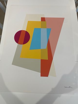 Cuadro moderno sin marco