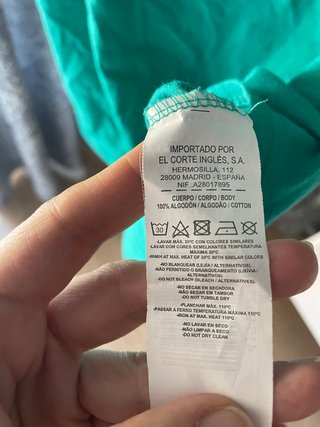 Camiseta Easy Wear Talla S