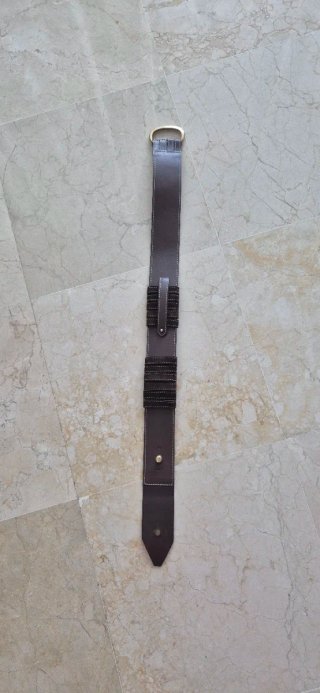 Cinturón ancho cuero diseño original