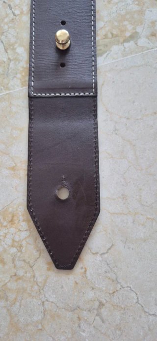 Cinturón ancho cuero diseño original