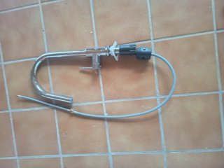 Grifo de cocina metal  y extensible