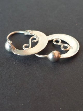 Pendientes Aro Plata 925