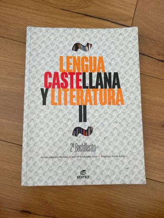 Lengua castellana y literatura II, 2 bachillerato