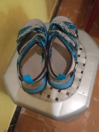 Sandalias Quechua Azul Multicolor