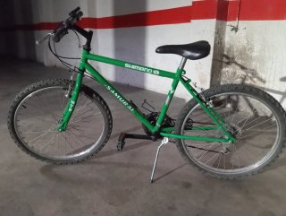 Bicicleta iniciación 8 velocidades