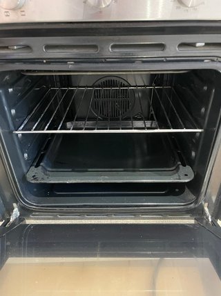 Horno Cata Negro y Acero Inoxidable