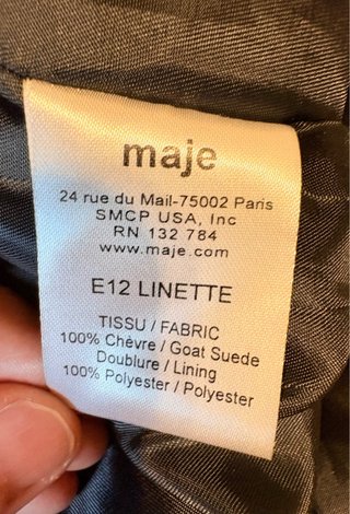 Pantalón mujer Maje negro