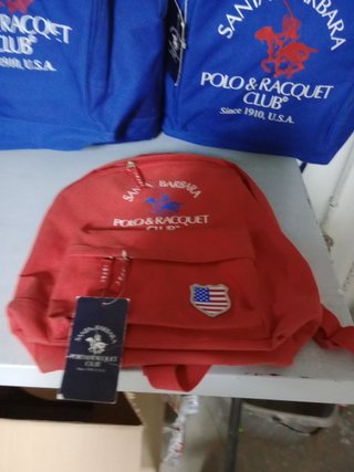 Mochila Santa Bárbara Polo Racquet Club nuevas