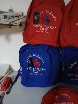 Mochila Santa Bárbara Polo Racquet Club nuevas