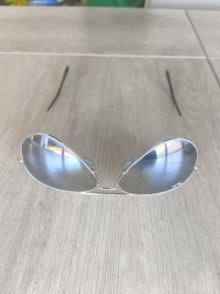 Gafas Ray-Ban Aviador Marrón/Plata