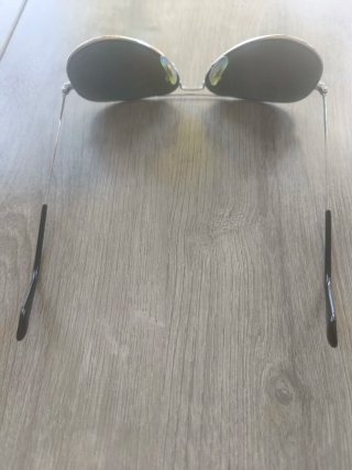 Gafas Ray-Ban Aviador Marrón/Plata