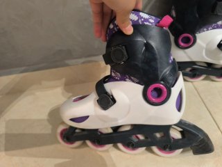 Patines Oxelo Talla 30-32 + Protecciones