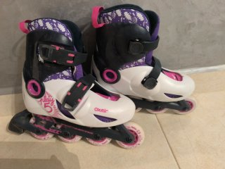 Patines Oxelo Talla 30-32 + Protecciones