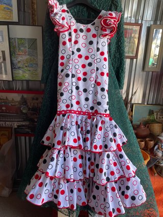 Vestido Flamenca Lunares