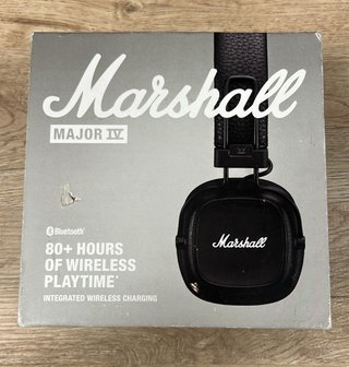 Auriculares Marshall Major IV Negros