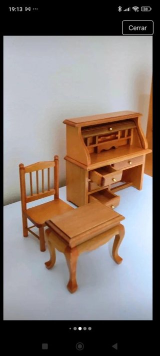 Mobili per casa delle bambole in miniatura