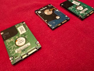 Lote N°1 Compuesto 3 Discos Duros 2.5 Seagate y WD
