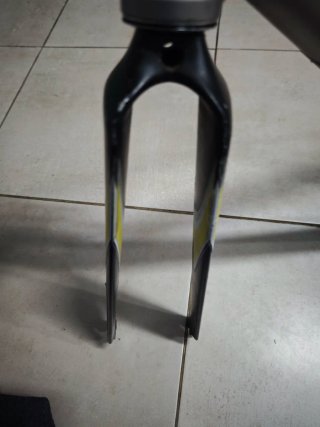 Cuadro Giant TCR Plata y Amarillo