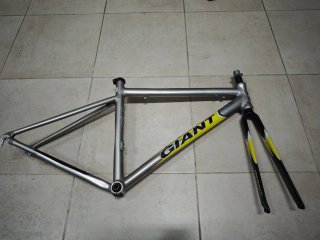 Cuadro Giant TCR Plata y Amarillo
