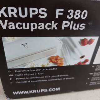 Envasadora al vacío KRUPS Vacupack plus