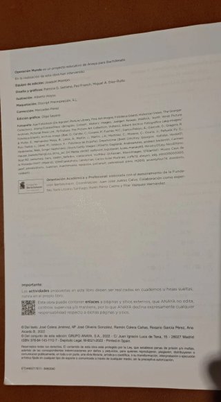 Libro Matemáticas I 1 Bachillerato