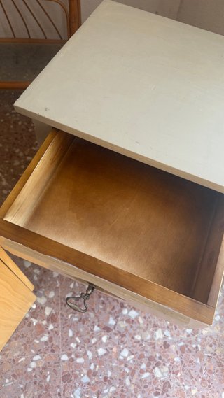 Mueble auxiliar blanco mate 2 puertas