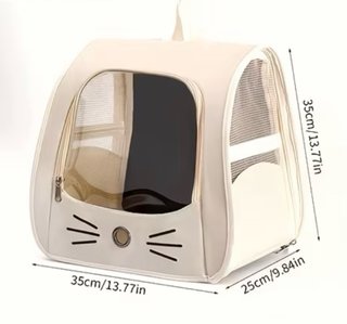 Mochila transportín para mascotas