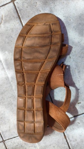 Sandalias M.D. style Marrón y Dorado