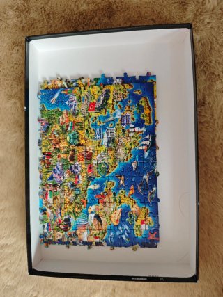 Puzzle Educa 500 piezas Europa