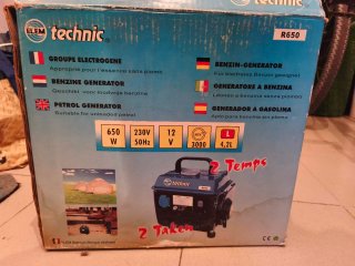 GENERADOR TECHNIC 650w Eléctrico Elem Technic R650