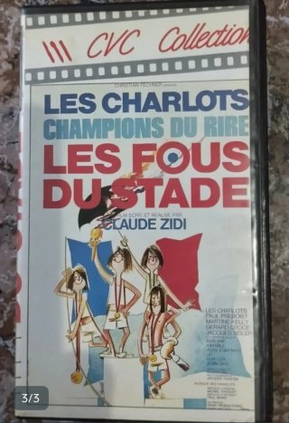 Lote VHS Comedias Francesas Originales
