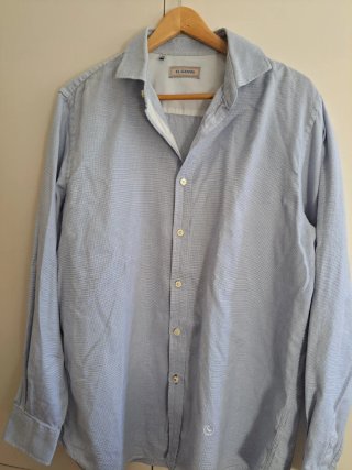 Camisa El Ganso Azul Talla L