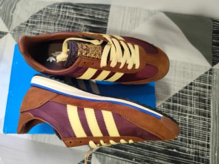 Zapatillas Adidas SL72 Marrones y Moradas