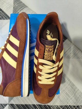 Zapatillas Adidas SL72 Marrones y Moradas