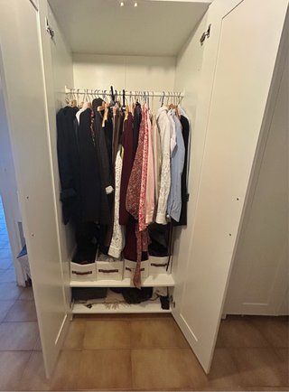 Armario Ikea Brimnes 3 puertas blanco